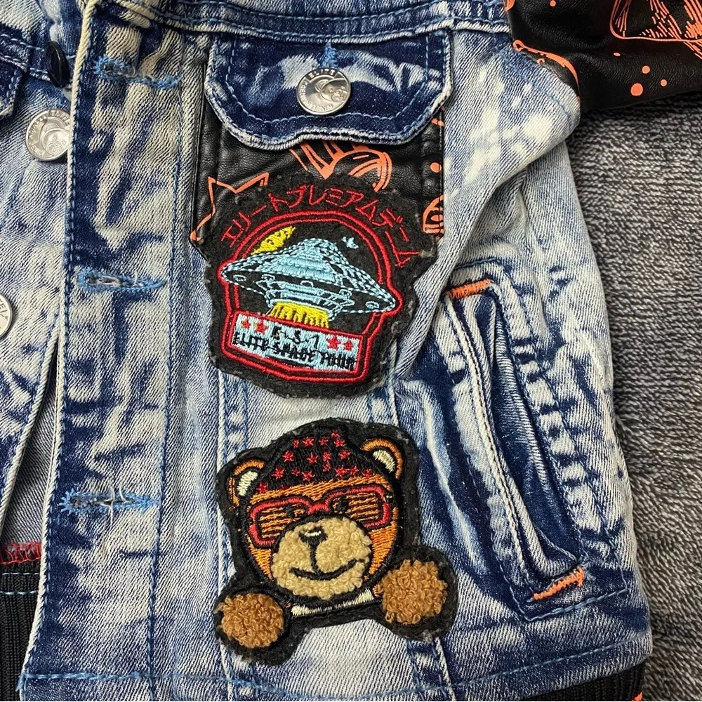 Elite space tour denim jacket and pants. Very trendy and stylish. - Picture 4 of 16